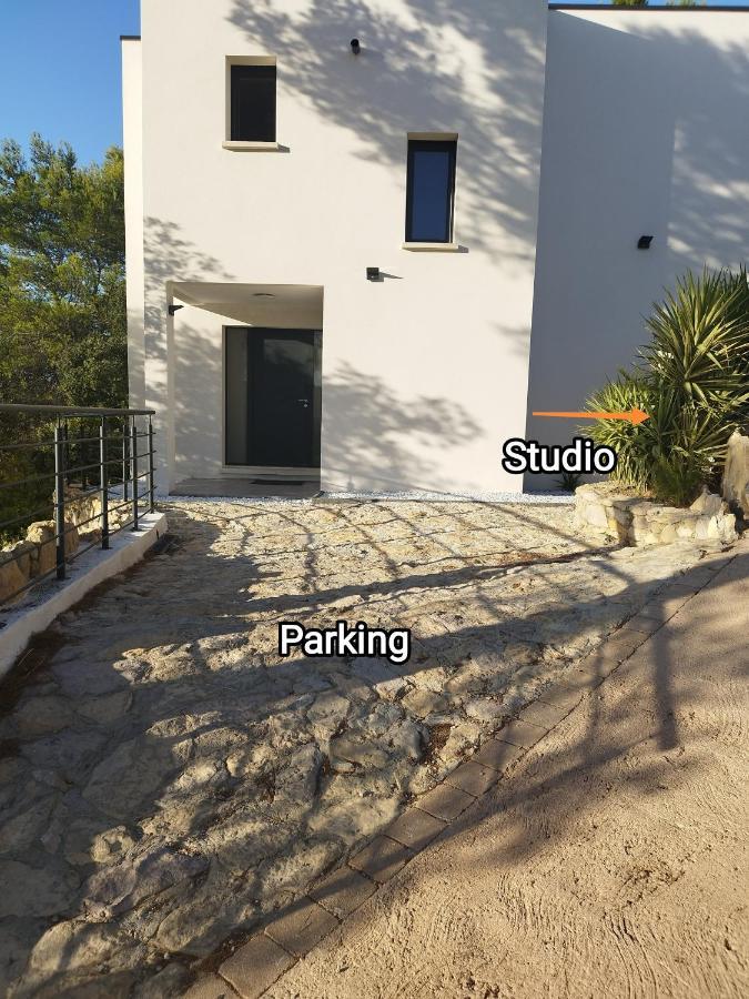 Studio Du Roc Des Garrigues Langlade Exterior foto